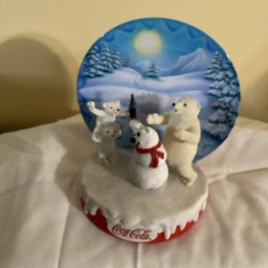 Coke Cubs Snowman Fun / Limited Edition created for the Bradford Exchange